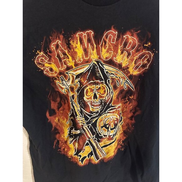 Sons Of Anarchy Fire Reaper Motorcycle Club T Shirt - Picture 4 of 7